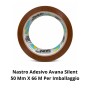 Nastro Adesivo Avana Silenzioso 50 Mm X 66 M Per Imballaggio Efficiente