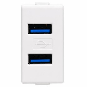 Doppia Presa USB Da Incasso Per Ricarica Rapida E Ordinata