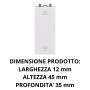 Deviatore AVE 441002 DOMUS S44 Per Controllo Luci