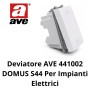 Deviatore AVE 441002 DOMUS S44 Per Controllo Luci