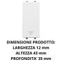 Pulsante Da Incasso AVE 441005 Per Impianti Elettrici