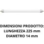 Tubo Fluorescente G5 6W Daylight Per Illuminazione Tecnica