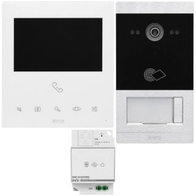 Kit Videocitofonico AVE KV01-1PIT5BAP Per Abitazioni Moderne