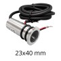 Faretto Led Incasso Pavimento In Acciaio Inox Silver