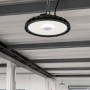 Campana Led UFO Multioptical Per Illuminazione Industriale E Commerciale
