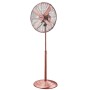 Ventilatore a Piantana Vintage Zephir PFVF41BR 40 cm 3 Velocità e Oscillazione