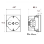 Presa Flat Bticino P40 Design Innovativo E Funzionale