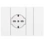BTICINO MATIXGO Presa Standard Italiana P40 2P+T 16A 250Vac Contatti Laterali