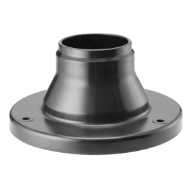 Acrilux 50023 Base Nera Ø60 mm per Pali Illuminazione Esterni H fino a 150 cm