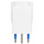 Adattatore Salvaspazio Disassato Per Prese Elettriche
