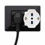 Adattatore Salvaspazio Disassato Per Prese Elettriche