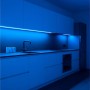 Optonica 4736 Striscia LED Blu SMD 2835 Professionale Kit da 15 mt Impermeabile 12V