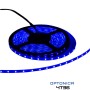 Optonica 4736 Striscia LED Blu SMD 2835 Professionale Kit da 15 mt Impermeabile 12V