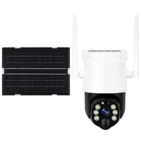 Telecamera IP WIFI 4MP con Batteria e Pannello Solare