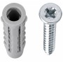 Tasselli Universali Nylon NCV 6X30 con Vite TSP 4,5X40 Confezione 100 pz