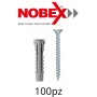 Tasselli Universali Nylon NCV 6X30 con Vite TSP 4,5X40 Confezione 100 pz