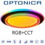 Plafoniera Led 40W RGB CCT Bianca con Telecomando e Memoria