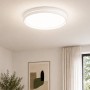 Plafoniera LED 40W RGB CCT Bianca con Telecomando e Memoria