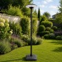 Lampada Solare Led da Giardino 15W con Palo e Sensore PIR