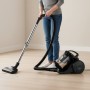Aspirapolvere Ciclonico A Traino 800W Senza Sacco Con Filtro Hepa
