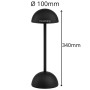 Lampada Led Ricaricabile Da Tavolo Dimmerabile Touch