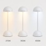 Lampada Led Ricaricabile Da Tavolo Dimmerabile Touch