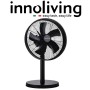 INNOLIVING Ventilatore Da Tavolo In Metallo 35 Cm Tre Velocità