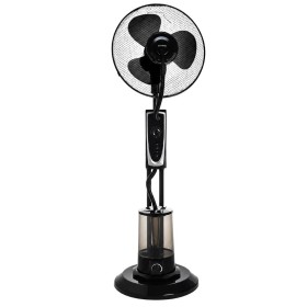 Ventilatore A Piantana Con Nebulizzatore 40 Cm 75W E Timer