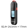 Alcool Tester Tascabile Ricaricabile Con Indicatori Led