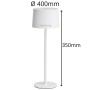 Lampada Led Da Tavolo Ricaricabile Touch Con Luce Regolabile