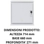Armadio In Vetroresina DKC Conchiglia CV4M Per Dispositivi Elettrici