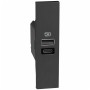 Caricatore USB Da Incasso 1 Modulo Con Ricarica Rapida