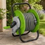 Carrello Avvolgitubo In Acciaio Zincato Resistente E Pratico