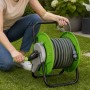 Carrello Avvolgitubo In Acciaio Zincato Resistente E Pratico