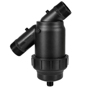 Filtro Per Irrigazione In Linea 1 e 1/2 Pollici Rete Inox 120 Mesh