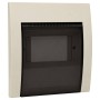 Coperchio IP40 con Portello Fumé per Scatole da Incasso 5 Moduli DIN