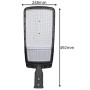 Armatura Stradale LED Chip Lumileds IP65 75X130 Gradi