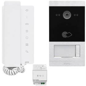 Kit Citofonico Audio Monofamiliare 2 Fili Da Parete