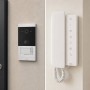 Kit Citofonico Audio Bifamiliare 2 Fili da Parete