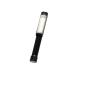Torcia in Alluminio Nero con Magnete e  Clip di Fissaggio 3 Batteria AA Incluse