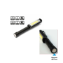 Torcia in Alluminio Nero con Magnete e  Clip di Fissaggio 3 Batteria AA Incluse