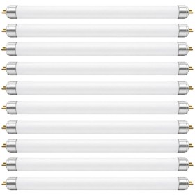 Tubo Fluorescente Lineare T5 6W G5 6500K Luce Fredda Kit Da 10 Pezzi