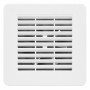Aspiratore Elicoidale da Muro 150 mm con Griglia Piatta