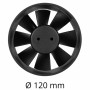 Aspiratore Elicoidale a Scomparsa 120 mm IP44 per Condotto