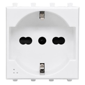 Presa Schuko Bipasso 2P+T 10/16A 250V Serie S44