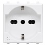 Presa Schuko Bipasso 2P+T 10/16A 250V Serie S44