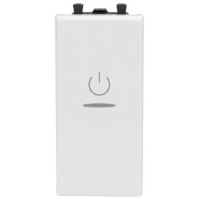 Interruttore Bipolare Assiale Illuminabile 10Ax 250V Serie S44