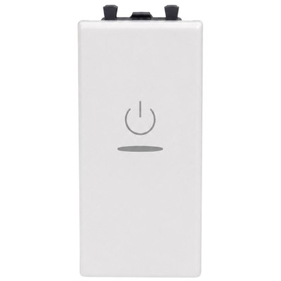 Interruttore Bipolare Assiale Illuminabile 10Ax 250V Serie S44