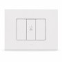 Interruttore Bipolare Assiale Illuminabile 10Ax 250V Serie S44