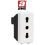 Presa Bipasso 2P+T 10/16A 250V Serie S44 Per Uso Domestico E Professionale